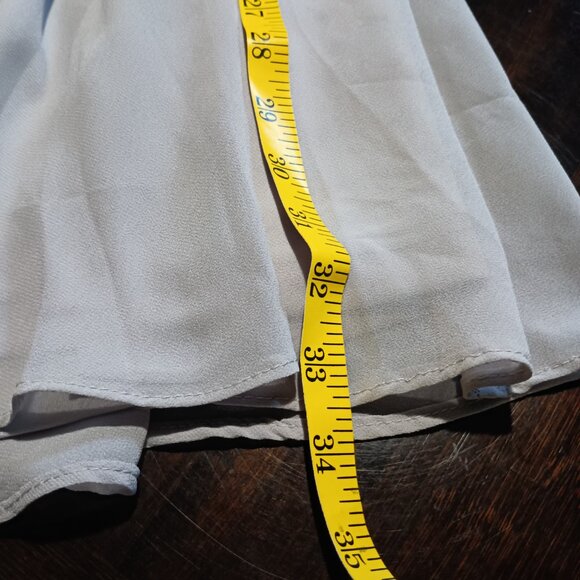 Lulu's Formal Backless Mini Dress Gray S NWT - Picture 7 of 10